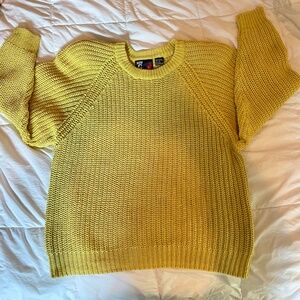 vintage sweater with sholder pads